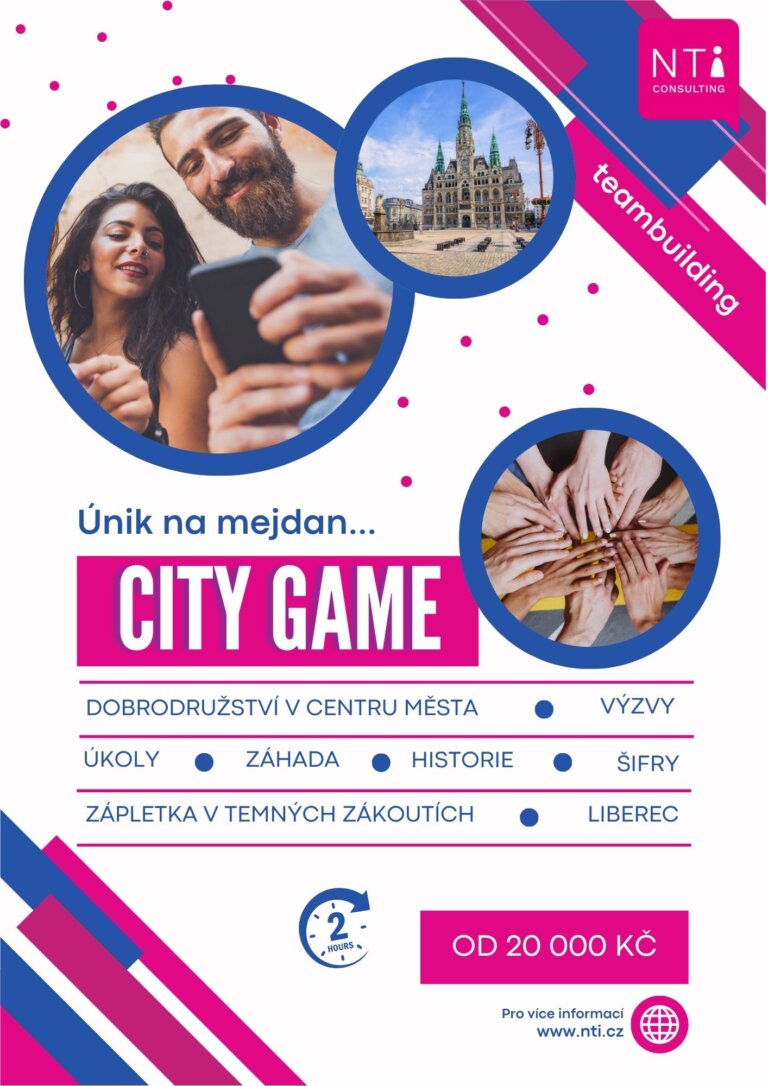 Únik na mejdan City Game Liberec
